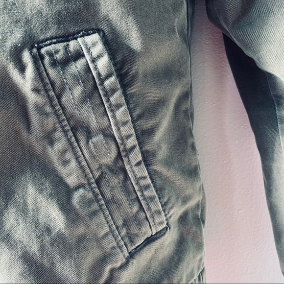 ABERCROMBIE KIDS military green jacket size XL - Picture 4 of 15